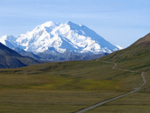Gunung McKinley di Alaska